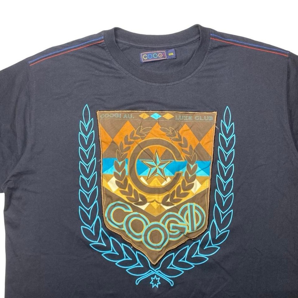 Coogi Men's Black Graphic T-Shirt